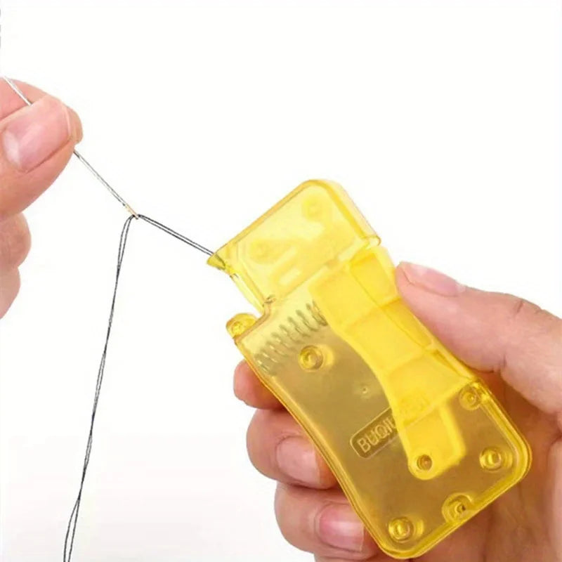 Automatic needle threader, DIY hand sewing needle threader, home crafts and sewing supplies - image 3