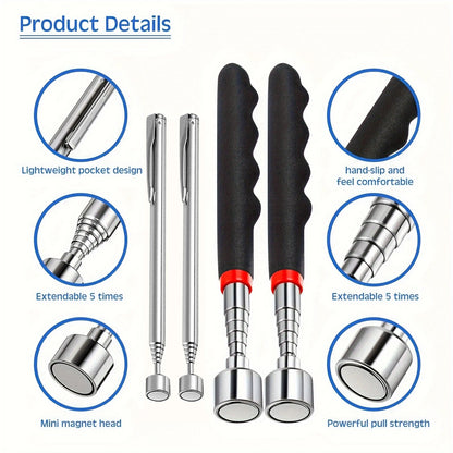 Telescopic Magnet Picking Tool for Hard to Reach Areas - image 3