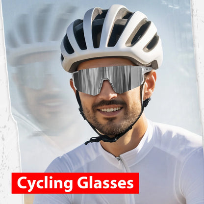SCVCN New Outdoor Cycling Sunglasses Men Road Driving Bike Glasses Sports Mountain Climbing Women Bicycle Cycling UV400 Gogg…
