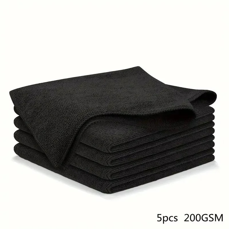 5/10/20pcs Kitchen Towel, Ultra-fine Fiber Light Gray Cleaning Cloth Set, Absorbent, Soft And Stain-removing Cloth - image 13