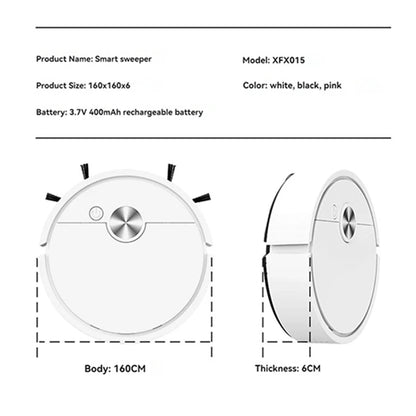 Smart Vacuum Cleaning Robot Mini Mopping Suction And Sweeping Integrated Fully Automatic Cleaning Sweeping Robot - image 6