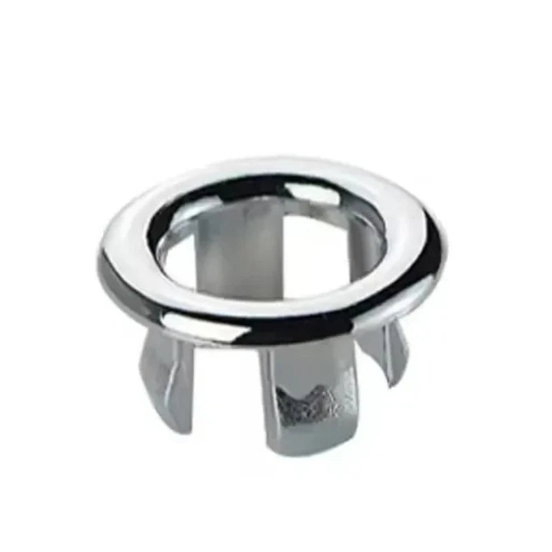 Kitchen Bathroom Basin Circular Overflow Drain Cover Decoration Bathtub Sink Hole Overflow Hollow Washbasin Overflow - image…