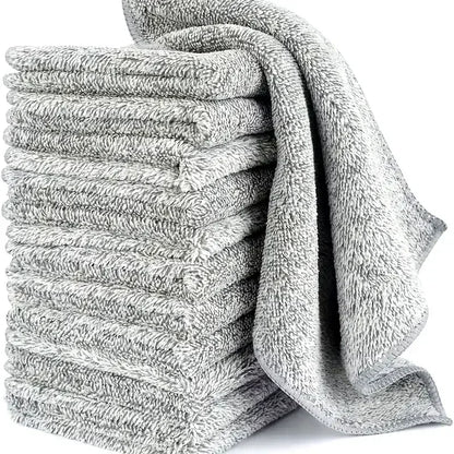 Microfiber Cleaning Cloths for Bicycle Car Kitchen Towel Absorbent Soft And Stain-removing Cloth Reusable Cleaning Towels -…