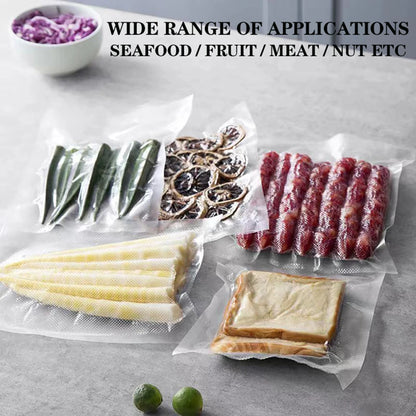 1 Rolls Vacuum Bags For Food, 500cm Per Roll,Reusable, BPA-free,Food Vacuum Sealer Bags For Vac Storage Meal Prep Sous Vide…