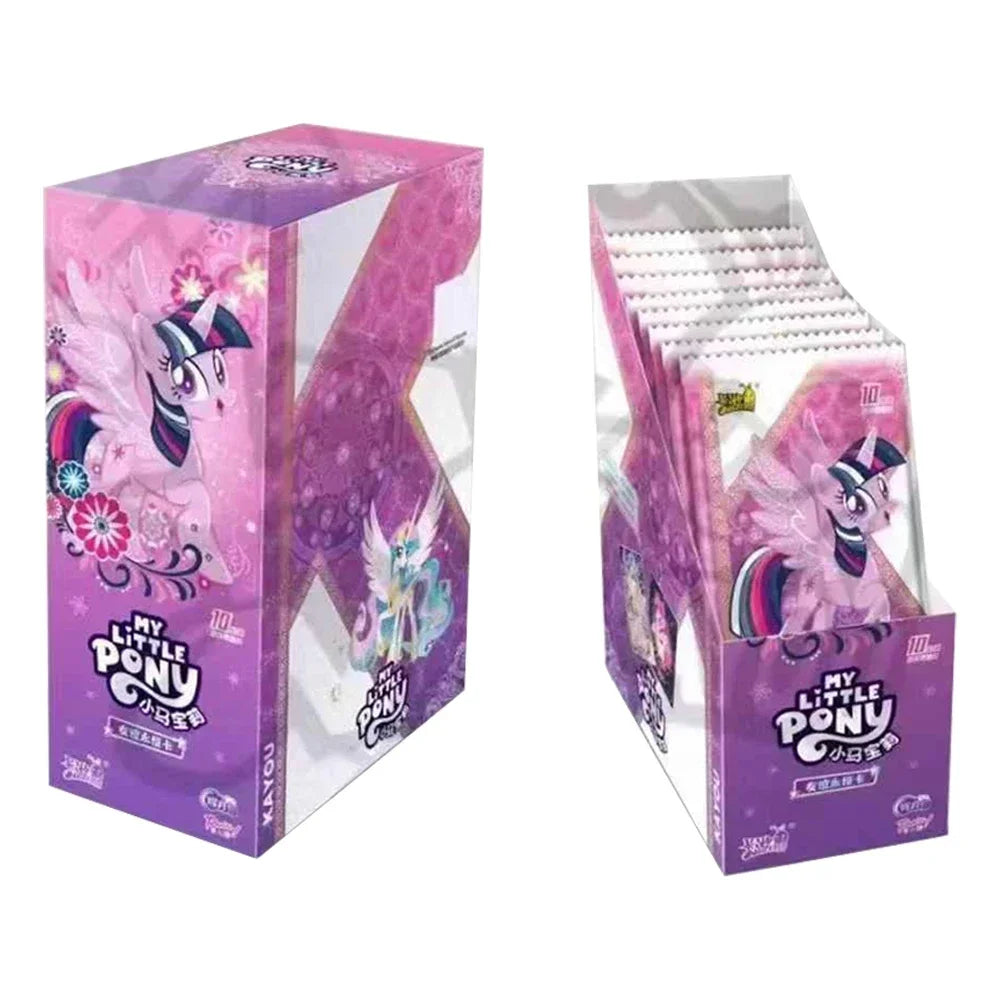 KAYOU Genuine My Little Pony Card 40th Anniversary Limited Friendship Eternal Card Rare SC SGR Cards Toy Gift Princess Card…