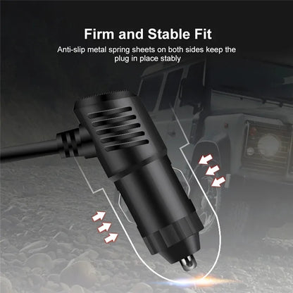 3 in 1 USB Type C Socket 120W Car Cigarette Lighter Splitter 12V 24V Fast Charger Phone Power Adapter for Car DVR GPS Dashca…