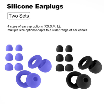 Silicone Earplugs for Swimming Sleep Noise Cancel Noise Reduction-Soundproof Reduce Disturbances -Quality Earplugs - image 37