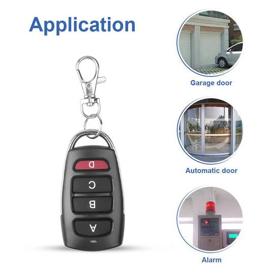 Wireless RF 433mhz Remote Control Copy Code Garage Door Gate Duplicator 433 Mhz Key Remote Opener - image 2