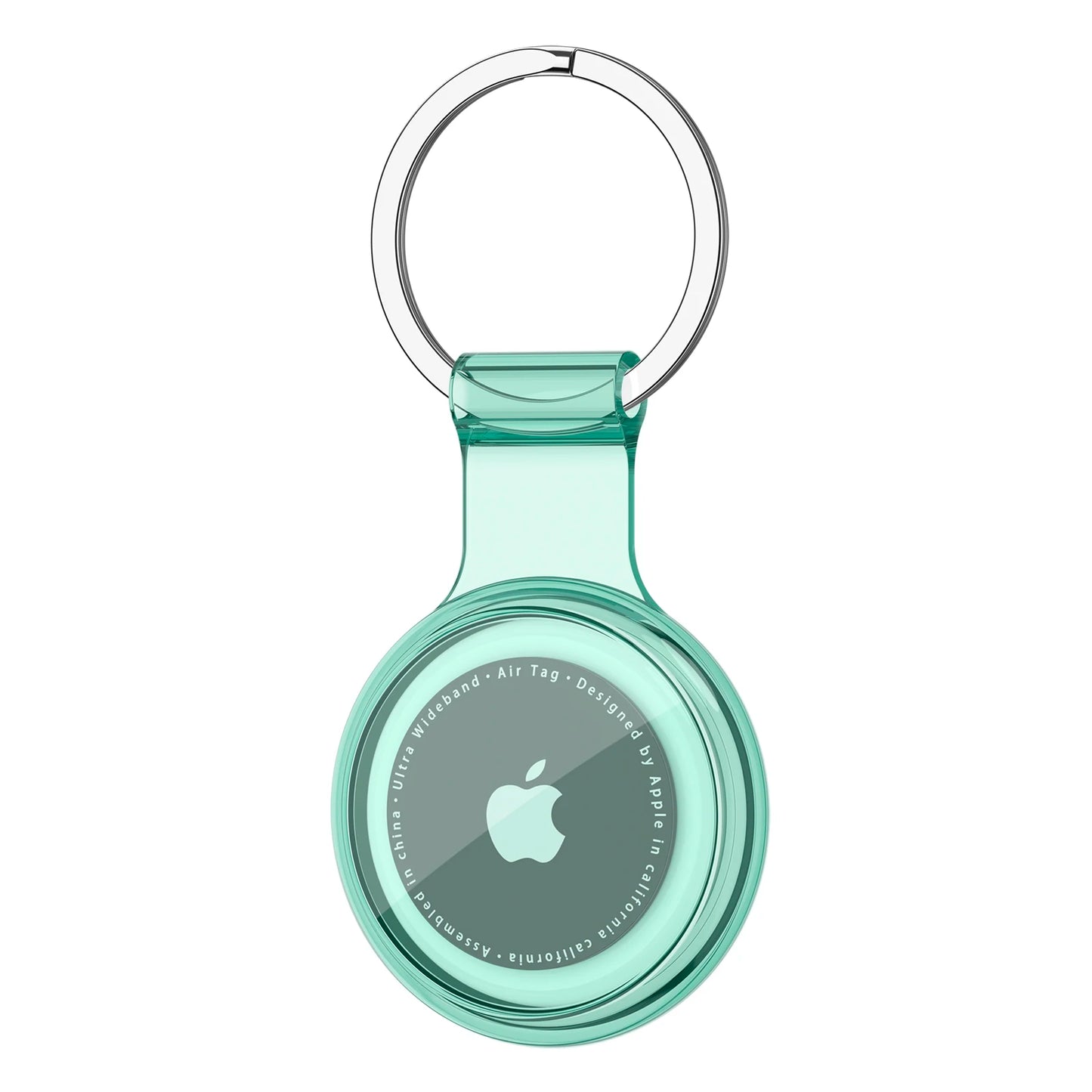 Waterproof Anti-lost Keychain Holder TPU Case for Apple Airtag Air Tag Dog Cat Pet Collar Keys Tracker Protective Full Cover…
