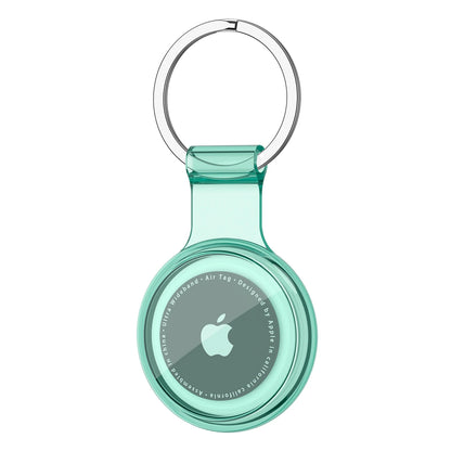 Waterproof Anti-lost Keychain Holder TPU Case for Apple Airtag Air Tag Dog Cat Pet Collar Keys Tracker Protective Full Cover…