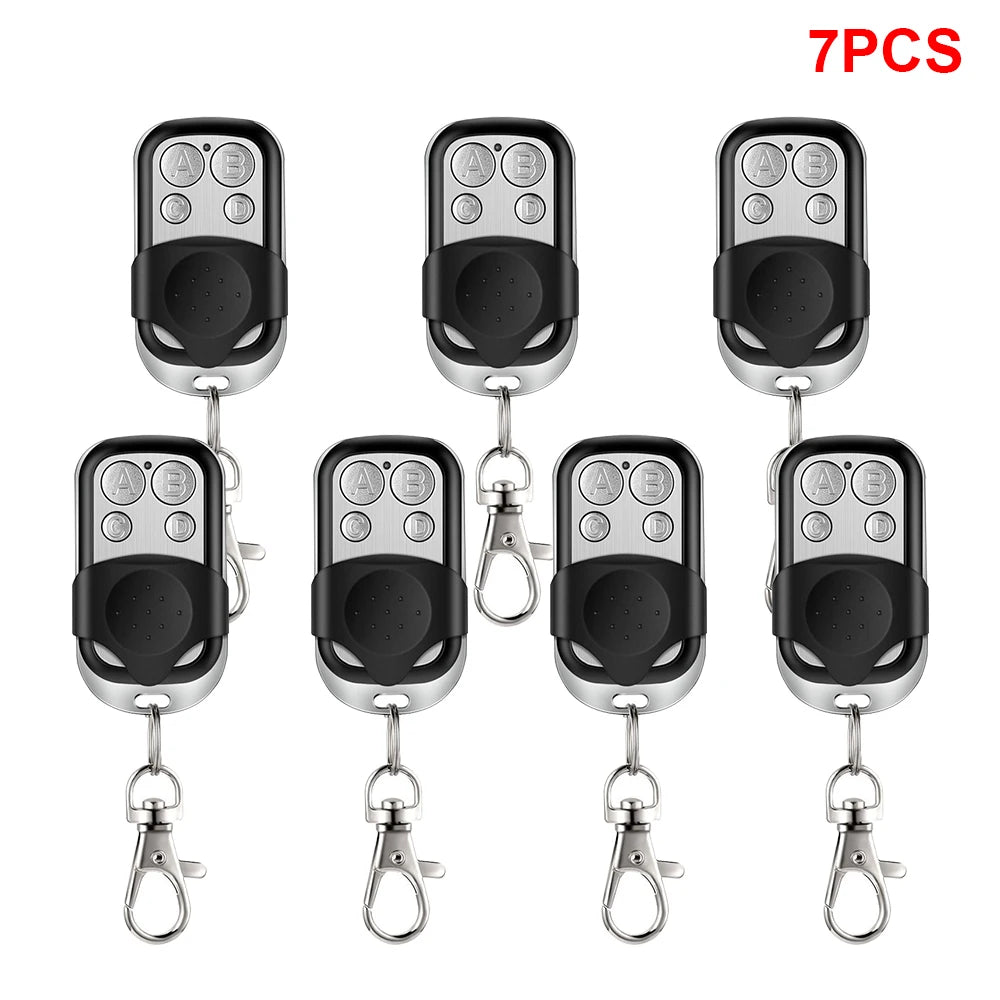 Universal 4 Buttons Garage Door Opener Remote Control 433MHZ Clone Fixed Learning Rolling Code Duplicator Garage - image 15