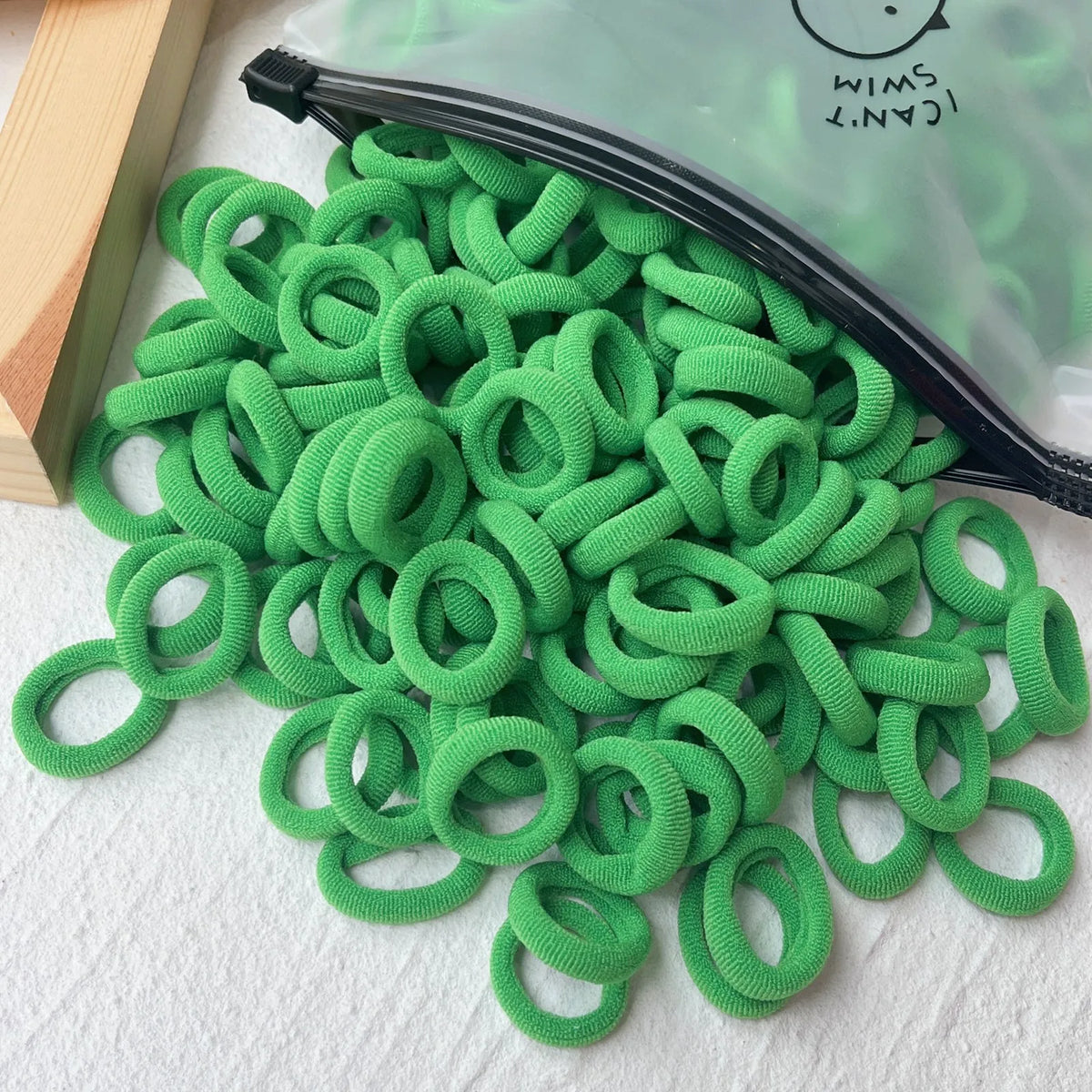 20/50pcs Kids Elastic Hair Bands Girls Sweets Scrunchie Rubber Band for Children Hair Ties Clips Headband Baby Hair Accessor…