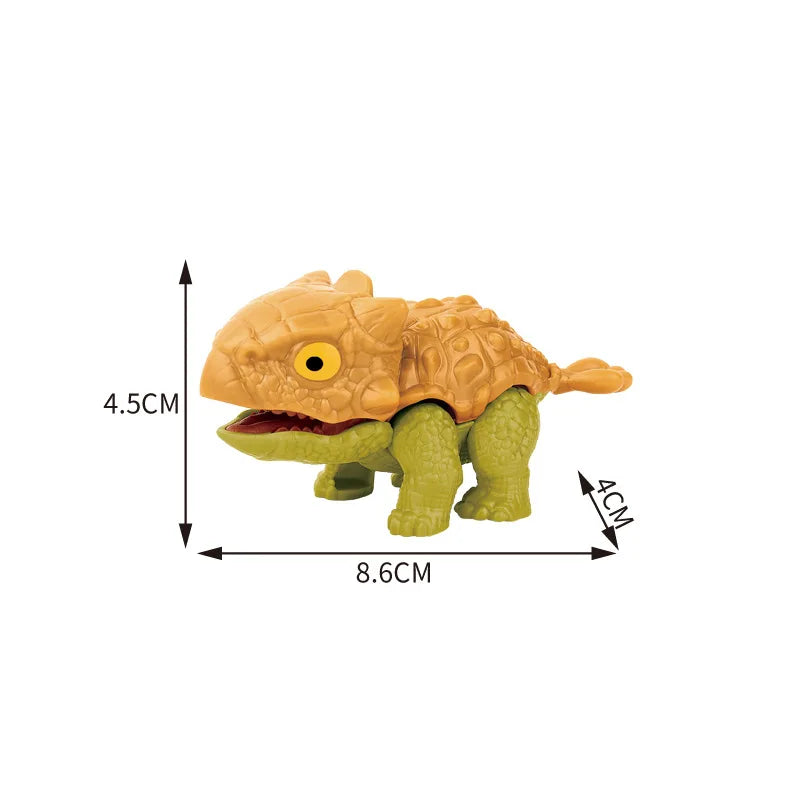 Jurassic Finger Dinosaur Triceratops Tyrannosaurus Model Toys for Kids Creative Finger Biting Dinosaurs Interactive Toy Boy…