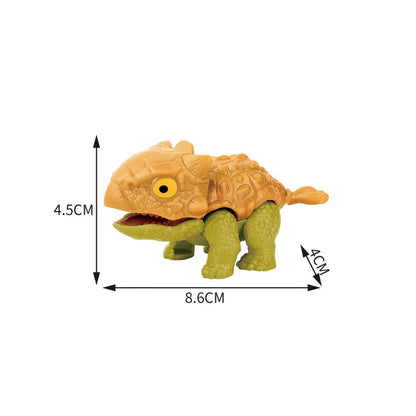 Jurassic Finger Dinosaur Triceratops Tyrannosaurus Model Toys for Kids Creative Finger Biting Dinosaurs Interactive Toy Boy…
