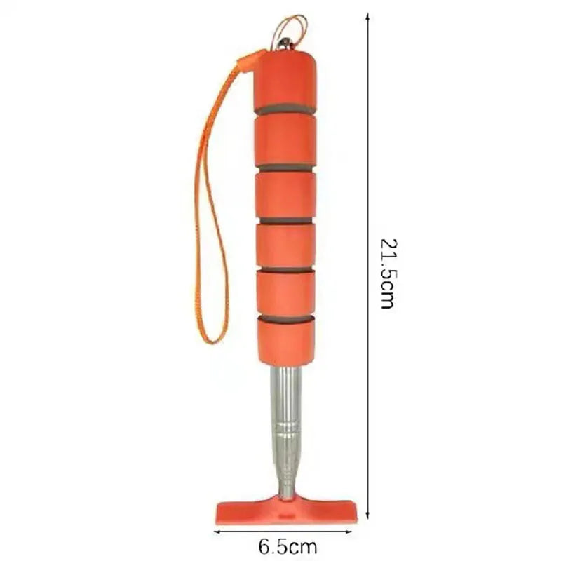 Car Rearview Mirror Wiper Cleaning Tool Auto Glass Mist Cleaner Scraper Car Accessories Handle Telescopic Window Cleaning Br…