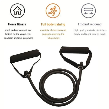 Resistance Bands With Handles, Exercise Bands, Workout Bands With Handles For Men Women, Strength Training Equipment At Home…