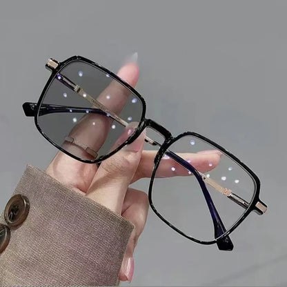 Photochromic Anti Radiation Glasses Metal Eyeglass For Woman Men - image 10