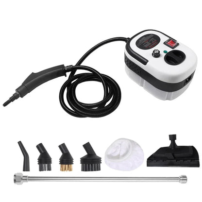 Portable Handheld Steam Cleaner High Temperature Pressurized Steam Cleaning Machine With Brush Heads For Kitchen Car - image…