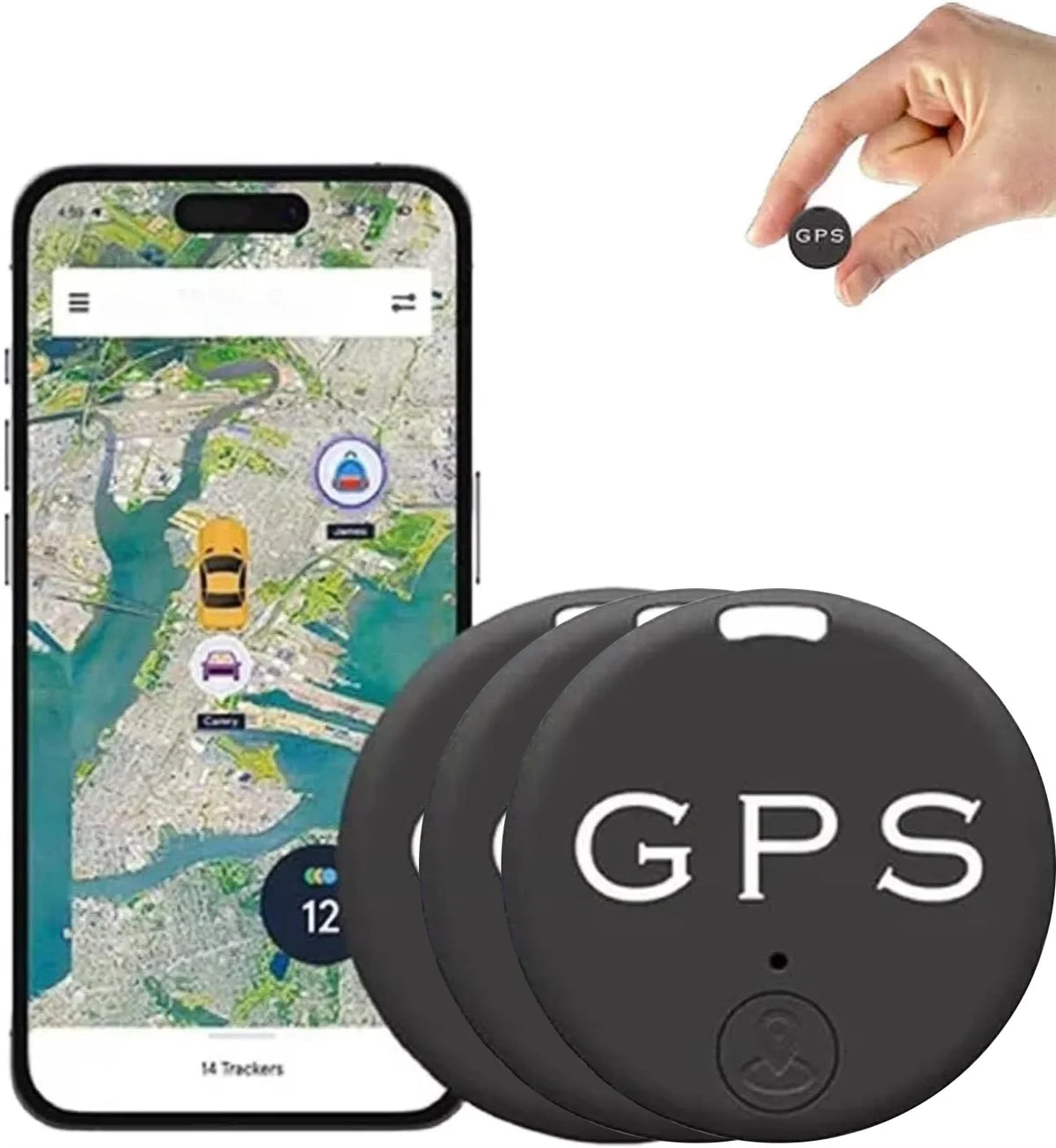Car Vehicle Tracking Anti-Lost Locator Mini GPS Tracker for Vehicles Locator Tracker for Tracking System Bluetooth - image 7