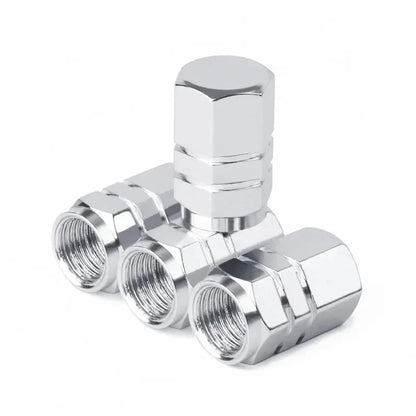 Tire Valve Stem Caps Decorative Tires Accessories Aluminum Alloy Nipple Wheel Caps For Cars Motorcycles Bicycle Cover Dustpr…