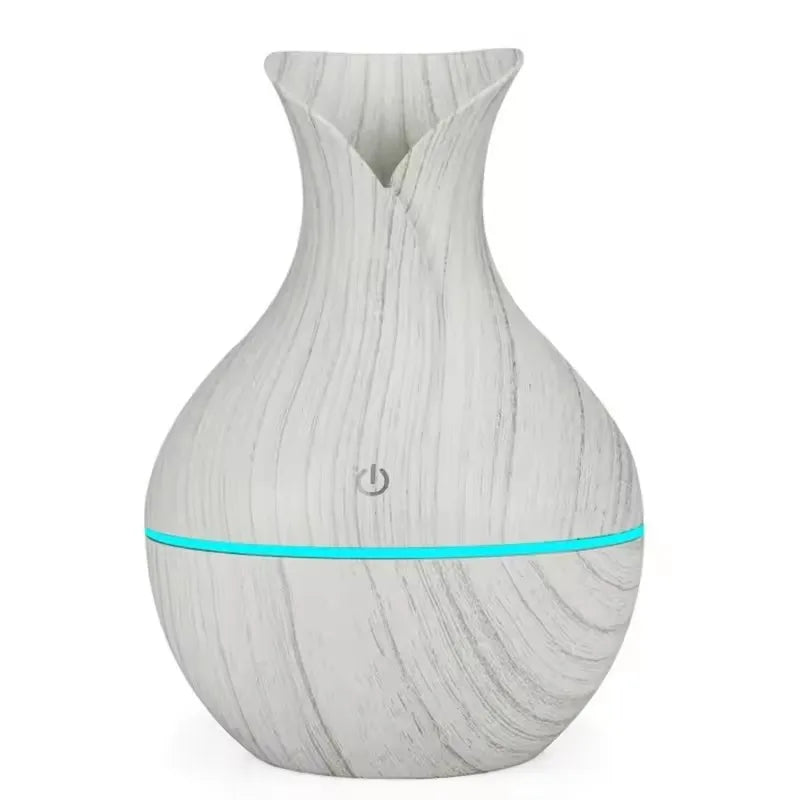 200ml Air Humidifier Essential Oil Diffuser USB Mist Maker Mini Humidificador with Colorful Light for home office car - imag…