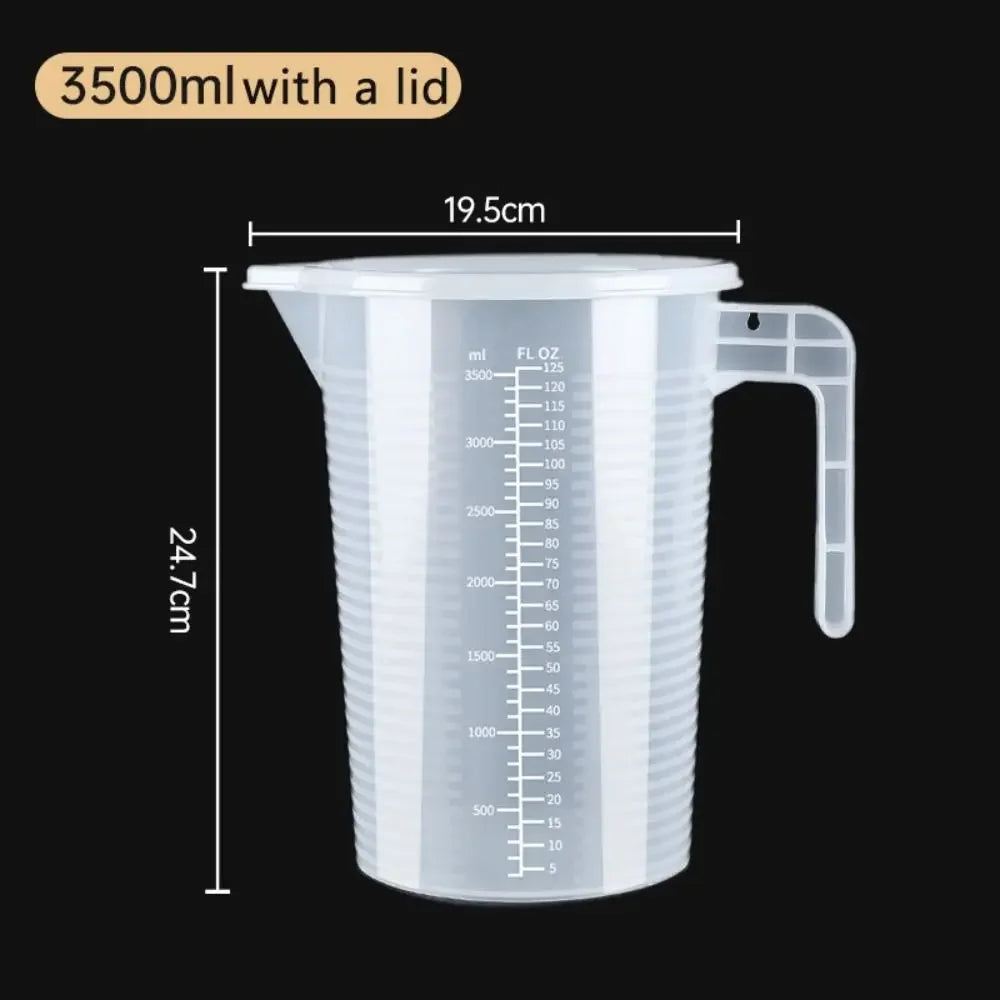 100-5000ml Thickened Plastic Measuring Cup with Scale Food Grade Measuring Cup Experimental Measuring Cup Beaker Plastic Cup…