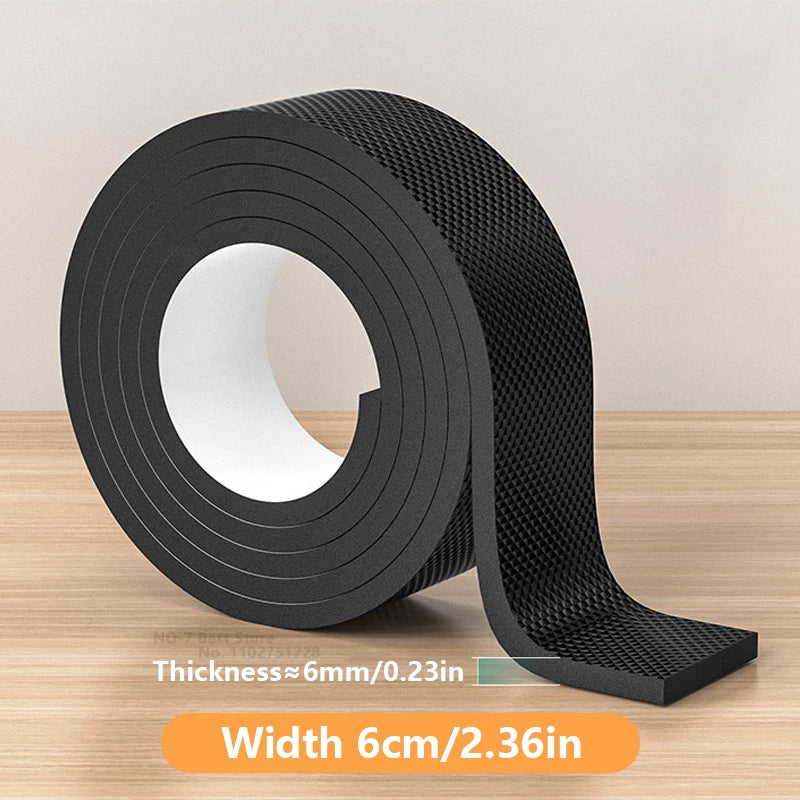 Non Slip Furniture Pads Self Adhesive Rubber Furniture Leg Protectors Heavy Duty Floor Protectors for Chairs Tables Sofas Fl…