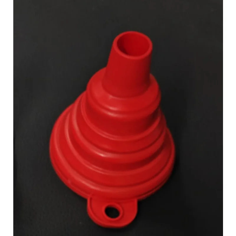 Car Engine Funnel Universal Silicone Liquid Funnel Washer Fluid Change Foldable Portable Auto Engine Oil Petrol Change Funne…