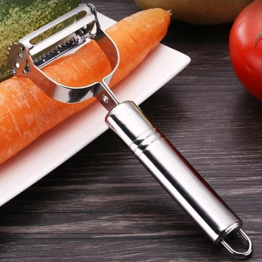 High Quality Stainless Steel Potato Cucumber Carrot Grater Julienne Peeler Vegetables Fruit Peeler Vegetable Slicer - image 2