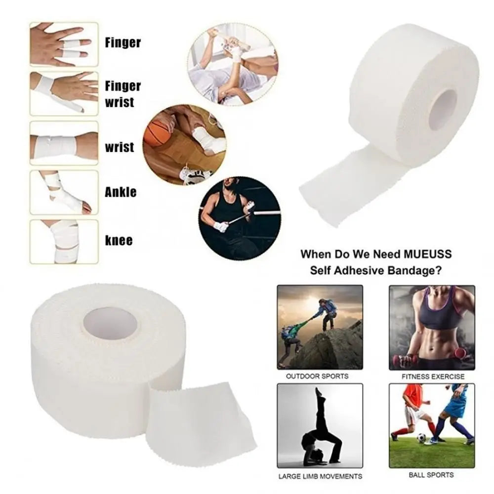 12.5/25/50mm/Roll Medical Waterproof Cotton Premium Adhesive Tape Sport Binding Physio Muscle Elastic Bandage Strain Injury…