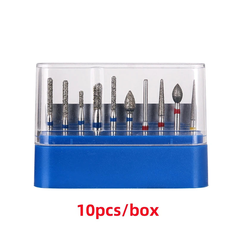 1BOX Azdent DENTAL Diamond Bur Kit With Storage Box Various Functions Optional Fit for High Speed Handpiece - image 23
