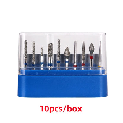 1BOX Azdent DENTAL Diamond Bur Kit With Storage Box Various Functions Optional Fit for High Speed Handpiece - image 23