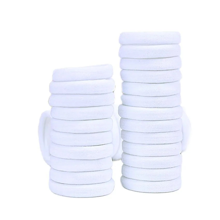 20/50/100pcs Four seasons Elastic Hair Bands Girls 4CM Sweets Scrunchie Rubber Band Hair Ties Clips Headband Hair Accessorie…