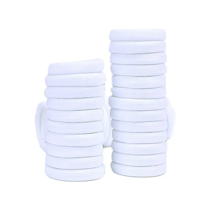 20/50/100pcs Four seasons Elastic Hair Bands Girls 4CM Sweets Scrunchie Rubber Band Hair Ties Clips Headband Hair Accessorie…