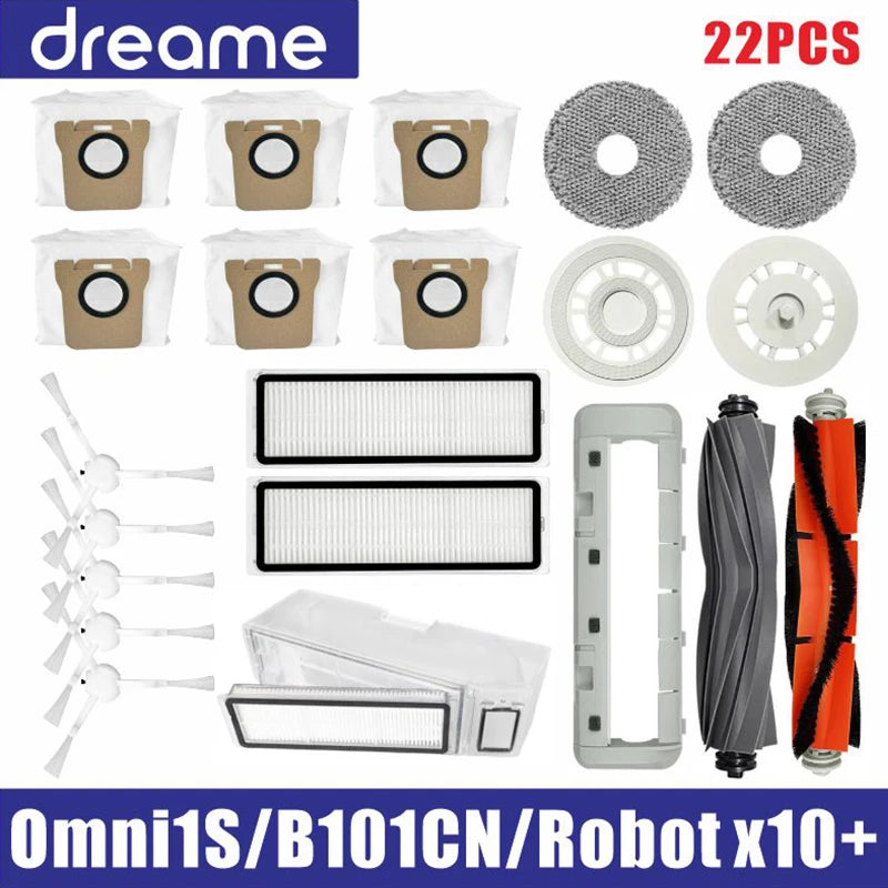 Dreame L10s Ultra / S10 Pro Accessories Mijia Omni 1S B101CN Robot X10+ Vacuum Main Side Brush Filter Mop Parts - image 19