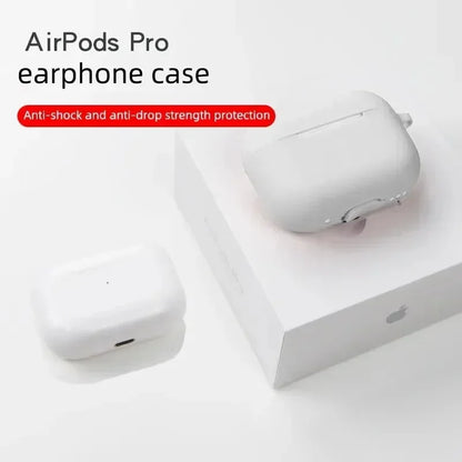 For AirPods Pro Protective Case Silicone New Solid Color Apple Bluetooth Headset Soft Case Protective Cover - image 5