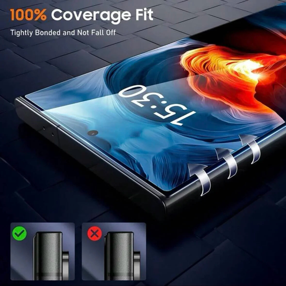 2Pcs For Samsung Galaxy S25 S24 Ultra S23 S22 S21 Plus A16 A36 A55 A56 A25 A15 A35 A34 A54 5G Screen Protector Tempered Glas…