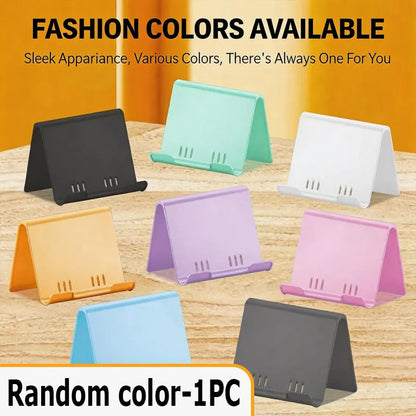 Adjustable Phone Holder Stand Portable Foldable Desktop Phone Support Universal Cell Phone Stand for iPhone, Samsung - image…