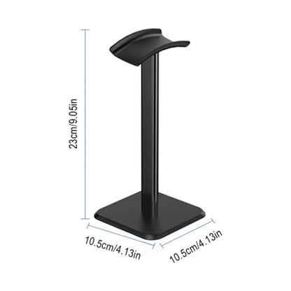 Universal Headphone Stand Aluminuim Alloy Headset Holder for Gaming Earphone Desktop Headphones Support Holder - image 6