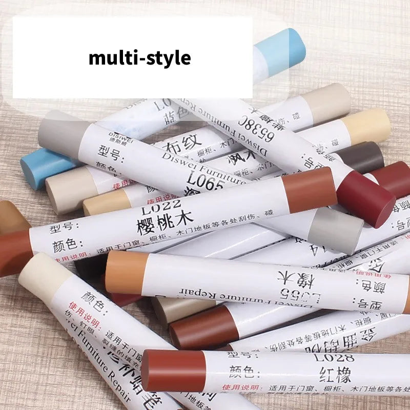 Waterproof Wooden Furniture Floor Repair Pen Damaged Scratch Maker Materials Door Window Patch Paint Crayon forHome Improvem…