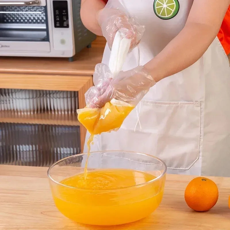 1/5Pcs Reusable Nut Milk Bags Strainers Unbleached Nylon Cheesecloth Bag Food Cheese Yogurt Filter Kitchen Fine Mesh Straine…