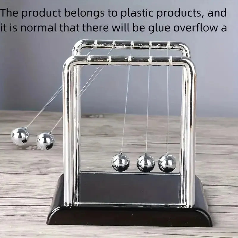Newton's Cradle Balance Steel Ball Teaching Supplies Physics Science Pendulum Desktop Toys Stress Relief Gifts Home Decorati…