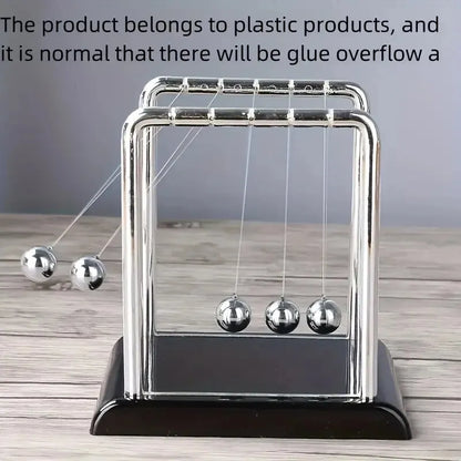 Newton's Cradle Balance Steel Ball Teaching Supplies Physics Science Pendulum Desktop Toys Stress Relief Gifts Home Decorati…