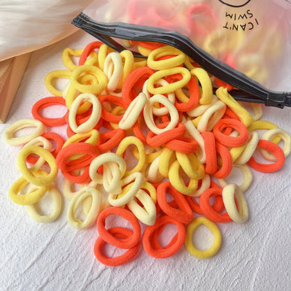 20/50pcs Kids Elastic Hair Bands Girls Sweets Scrunchie Rubber Band for Children Hair Ties Clips Headband Baby Hair Accessor…