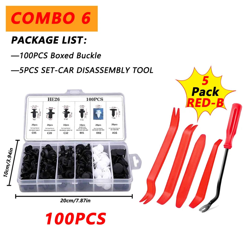 iLMH Car Hand Tool Set Car Disassembly Tool Kit Stereo Repair DVD Repair Tool Dashboard Removal Tool Interior Plastic Trim P…