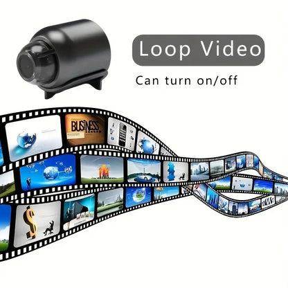 1080P HD Mini WiFi Camera Indoor Safety Security Surveillance Baby Monitor Night Vision Camcorder IP Cam Audio Video Recorde…
