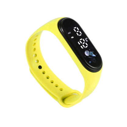 Kawaii Smart Watch For Kids Fashion Outdoor Waterproof Sports Kids' Watches Boy Girls Digital Watches Silicone montre enfant…