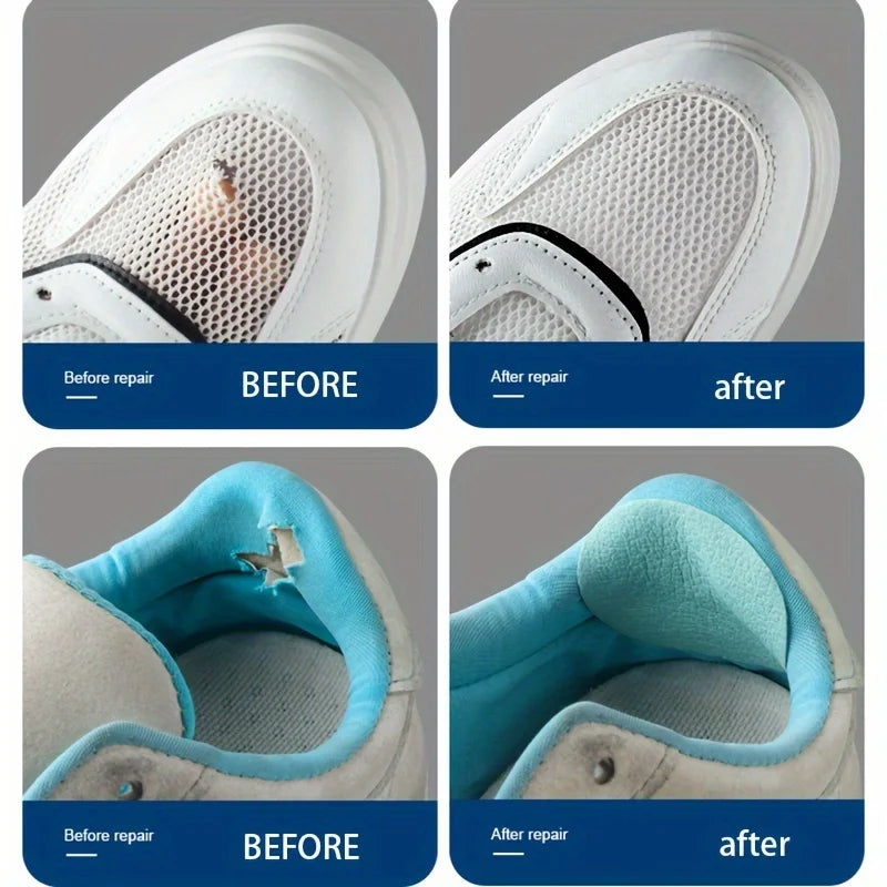 6PCS Sports Shoe Repair Patches, Anti-wear Shoe Patches, Insole Repair Patches, Self-adhesive Patches Inside High Heels - im…