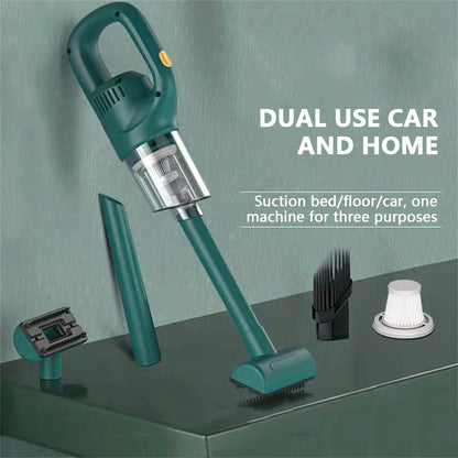 Wireless Handheld Vacuum Cleaner Cordless Handheld Chargeable Auto Vacuum for Home & Car & Pet Mini Vacuum Cleaner 50000Pa -…