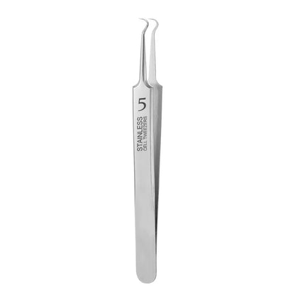 German Ultra-fine No. 5 Cell Pimples Blackhead Clip Tweezers Beauty Salon Special Scraping & Closing Artifact Acne Needle To…